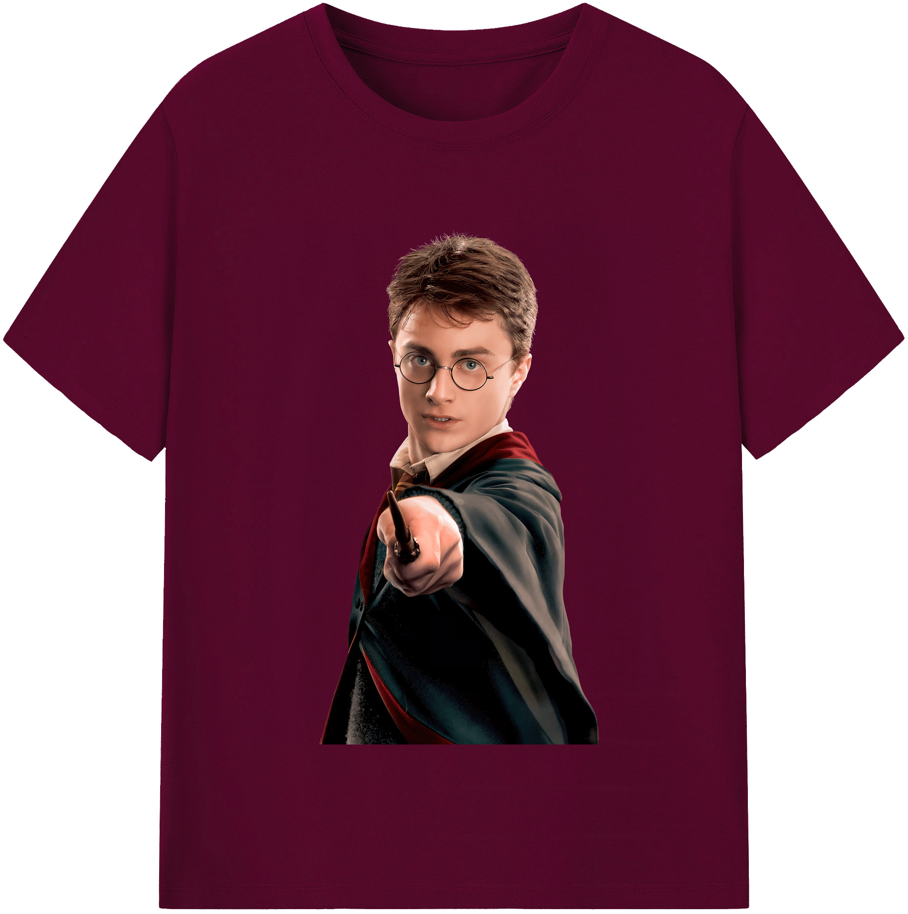 （画像用） Harry Potter ハリー・ポッターシリーズ レディースカジュアルプリントTシャツ（綿100％）